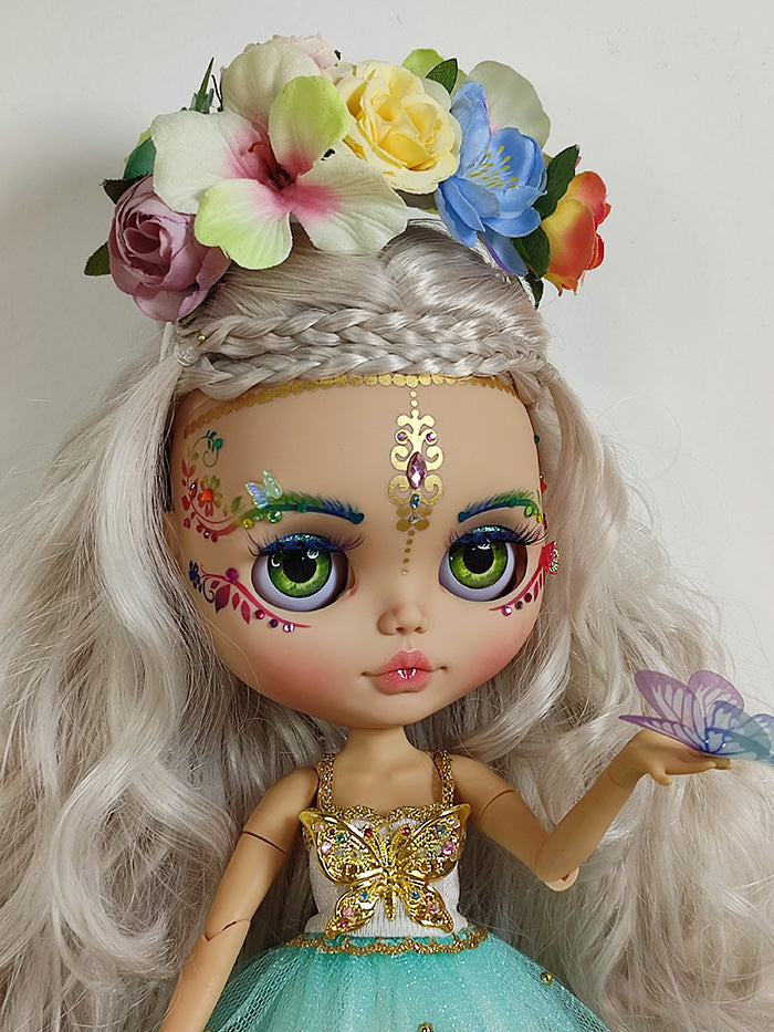 Custom Blythe doll Flower Princess