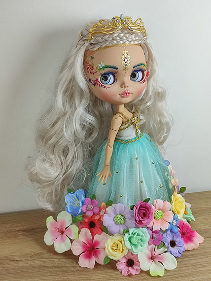 Custom Blythe doll Flower Princess